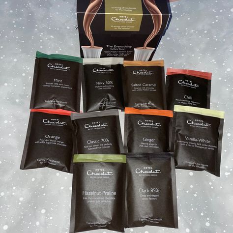 Chris Moyles, Hotel Chocolate, Classic Hotel, Hazelnut Praline, Christmas Hot Chocolate, Chocolate Orange, Chocolate Flavors, Salted Caramel, Chocolate Bar