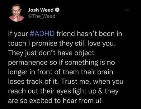 Object Permanence & ADHD: Causes, Interactions, Solutions Neurodivergent Hacks, Carolina Rose, Object Permanence, Medicine Studies, Answer The Question, Mental Disorders, Coping Strategies, Mental And Emotional Health, Self Improvement Tips