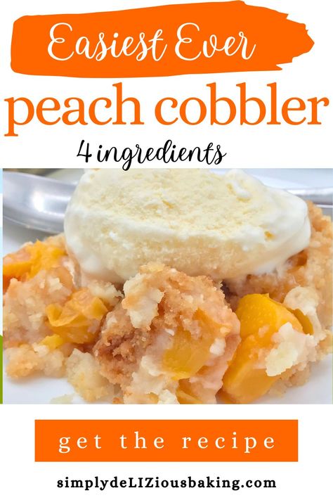 Quick Peach Cobbler, Best Peach Cobbler, Cobbler Recipes Easy, Easy Peach Cobbler, Easy Peach Cobbler Recipe, Cobbler Easy, Peach Recipes, Peach Cobbler Easy, Apple Cobbler