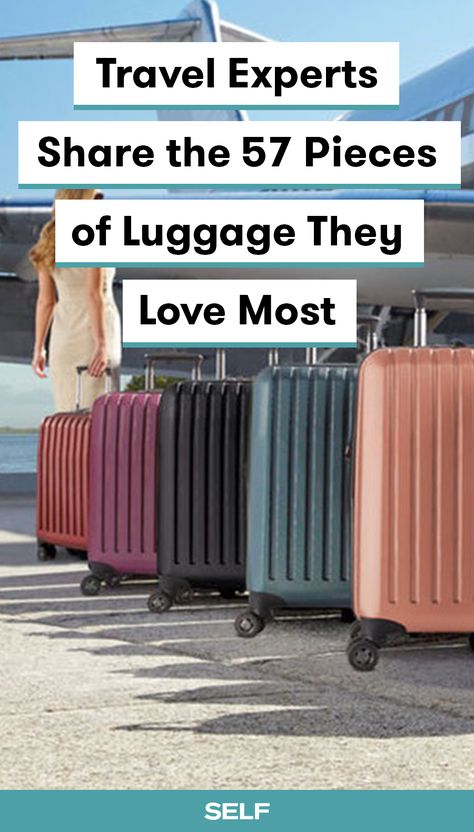 Travel bloggers, travel agents, hotel reviewers, and more share what pieces of luggage they rely on and why. No more fretting about the relative merits of hard-shell suitcases—just answers. Here, 57 pieces of luggage that come highly recommended by frequent travelers. Large Suitcase Travel, Best Travel Suitcase For Women, Best Travel Luggage For Women, Best Suitcases For International Travel, Best Luggage For International Travel, Organized Travel, Hard Case Luggage, Travel Luggage Set, Carryon Luggage