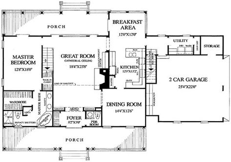 Blounts_Cottage_blounts_cottage_1st Colonial Cottage, Southern Style House Plans, Southern House Plan, Barn Houses, Cottage House Plan, Southern Traditional, Southern House, Architecture Bathroom, Southern House Plans