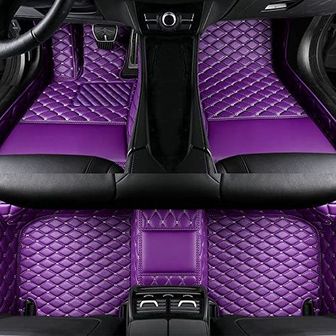 Purple Floor, Custom Car Mats, Custom Car Floor Mats, Purple Car, Jaguar Xe, Car Floor Mat, Mini Countryman, Waterproof Car, Fit Car