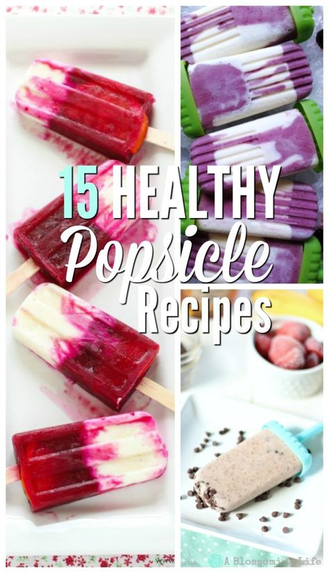 Home Made Popsicles Healthy, Healthy Summer Treats, Healthy Popsicle Recipes, Ice Pop Recipes, Healthy Popsicles, Homemade Popsicles, Milk Shakes, Oreo Dessert, Popsicle Recipes