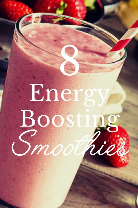 Smoothie For Energy Boost, Healthy Homemade Energy Drinks, Energy Smoothie Recipes Mornings, Energy Breakfast Ideas, Healthy Energy Smoothies, Smoothies For Energy, Energizing Smoothies Recipes, Energy Recipes, Boost Energy Drink