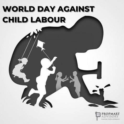 🙏🏼 It is our responsibility to handle children with love, care and affection and to protect them from child labour…. Warm wishes on World Day Against Child Labour.  Connect on: +91 9769743412 Visit us: https://bit.ly/3iC84Wl Visit Social media  Instagram: https://bit.ly/36fDiA0 Facebook: https://bit.ly/3Neug7k Twitter: https://bit.ly/3JxRRNZ Linkedin: https://bit.ly/3N7ZRax Youtube: https://bit.ly/3Iu7S64 #propmart #propmartadvisory #propmartcaptial #worlddayagainstchildlabour World Day Against Child Labour, Mens Watches Classy, Dog Design Art, Memories Art, Childhood Memories Art, International Days, File Decoration Ideas, School Board Decoration, Child Labour