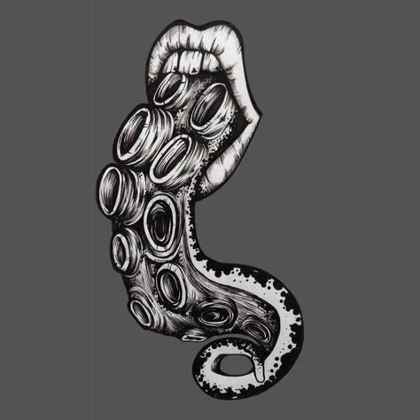 Pulling Mouth Drawing, Snake Mouth Tattoo, Scary Mouth Drawing, Open Mouth Tattoo, Open Mouth Drawing, Tongue Drawing, Tentacle Tattoo, Tongue Tattoo, Human Tongue