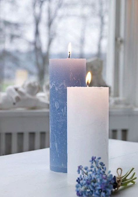 Blue And White Cottage, Light Blue Candles, Soft Blue Aesthetic, Blue Aesthetics, Flowery Wallpaper, Blue Cottage, Blue Aesthetic Pastel, Light Blue Flowers, Candle Store