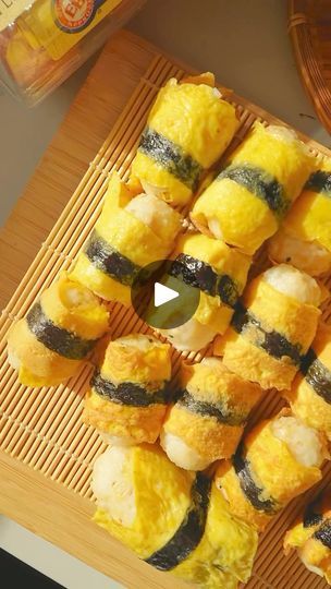 Asian Lunch Ideas For School, Roll Sushi, Lunch Idea, Cooking 101, La Food, How To Cook Rice, Egg Roll, Party Food Appetizers, Yummy Yummy