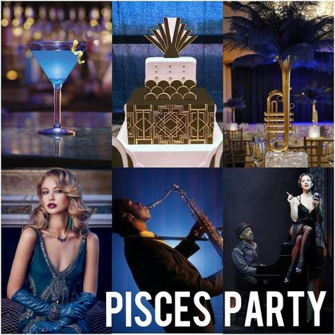 Zodiac Mood Board, Zodiac Games, Astrology Party, Zodiac Party, Pisces Vibes, Life Path 4, Horoscope Funny, Jazz Party, Chinese Tiger