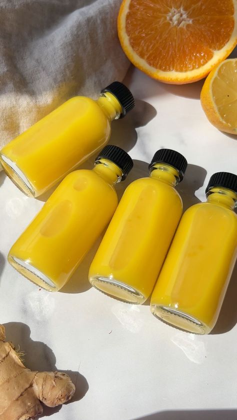 Easy Homemade Ginger Shots Recipe - Veggie World Recipes Sore After Workout, Juice Shot, Health Shots, Ginger Shot Recipe, Juice Shots, Healthy Era, Ginger Shots, Turmeric Shots, Health Benefits Of Ginger