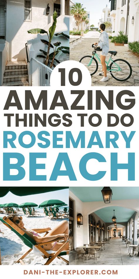 Planning the perfect trip to Rosemary Beach, Florida? Read this post for all the best things to do in Rosemary Beach! — rosemary beach travel guide | rosemary beach things to do | rosemary beach aesthetic | rosemary beach photography | rosemary beach outfits | rosemary beach itinerary | rosemary beach restaurants | rosemary beach sunset Things To Do Rosemary Beach, Rosemary Island Florida, 30a Rosemary Beach, Things To Do In Miramar Beach Florida, Things To Do In Rosemary Beach Florida, Rosemary Florida, Rosemary Beach Restaurants, Beach Itinerary, South Walton Florida