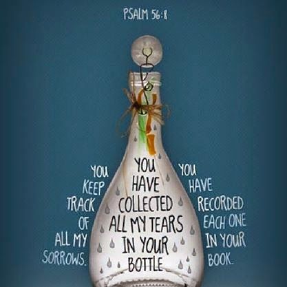 Overflowing With Blessings: almost summertime Psalm 56 8, Woord Van God, Psalm 56, Celebrate Recovery, Ayat Alkitab, Bible Art Journaling, Life Coaching, Spiritual Inspiration, Scripture Quotes