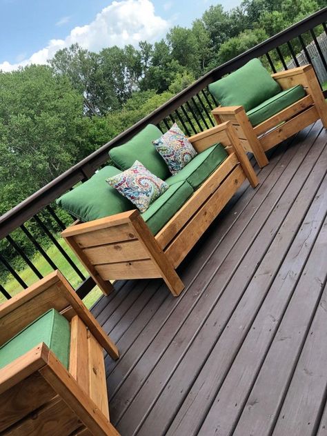 Wooden Patio Furniture, Wood Outdoor Furniture, Modern Outdoor Patio, Wooden Patios, Wood Patio Furniture, Outdoor Deck Furniture, Outdoor Patio Set, Backyard Furniture, Porch Furniture