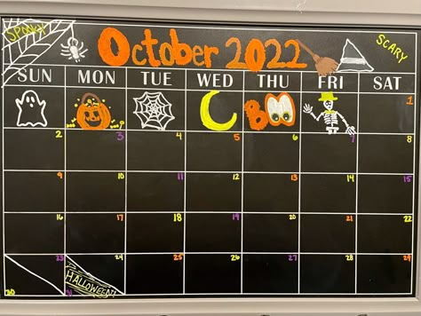 October Calendar 2023 Chalkboard, October Chalk Calendar Ideas, August Calendar 2023 Chalkboard, October Calendar 2024 Chalkboard, October Calendar 2024 Halloween, October Chalkboard Calendar Ideas, October White Board Ideas Calendar, October Dry Erase Calendar Ideas, October Chalkboard Art Calendar