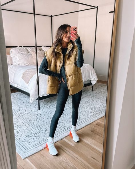 click to see this outfit put together & shop in my ltk! nordstrom sale 2023 Outfit Puffer Vest, Oversized Puffer, Nordstrom Sale, Puffer Vest, Fall Outfit, Athleisure, Fall Outfits, Puffer, Active Wear