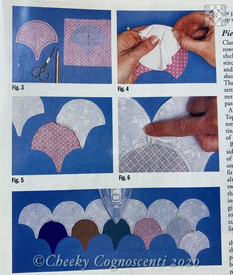 Clam Quilt Pattern, Clamshell Quilt Tutorial, Scallop Quilt Pattern, Clam Shell Quilting Designs, Clam Shell Quilt Pattern Free, Clamshell Quilt Pattern, Clam Shell Quilts, Clam Shell Quilt, Scallop Quilt