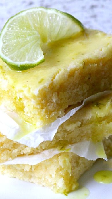 Lime Brownies Lime Dessert Recipes, Tropical Desserts, Lime Desserts, Lime Recipes, Lemon Dessert Recipes, Bakery Recipes, Lemon Recipes, Savoury Cake, Best Dessert Recipes