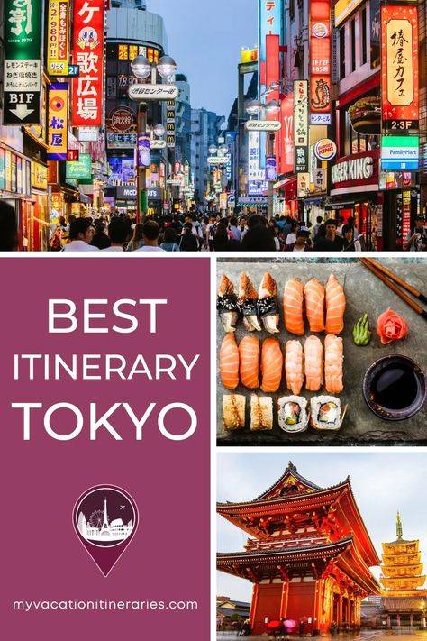 3 Days in Tokyo 3 Days In Tokyo, Ramen And Sushi, Tokyo Itinerary, 2025 Travel, Sensoji Temple, Japan Summer, Visit Tokyo, Tokyo Japan Travel, Tokyo Skytree