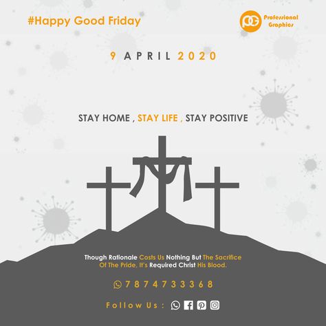 #Happy Good Friday # Festival Greetings #Social Media Post Design Good Friday Social Media Posts, Good Friday Creative Post, Good Friday Design, Happy Good Friday, Hanuman Jayanti, Friday Pictures, Creative Post, Happy Gandhi Jayanti, Easter Designs