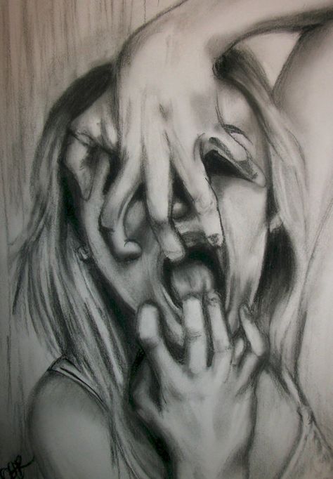 . Twisted Drawing, Hsc Art, Journal Drawings, Hard Drawings, Art Alevel, Realistic Drawing, Charcoal Pencil, Fantasy Pictures, Gcse Art