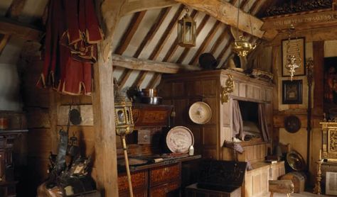 Medieval France Actually Had the Perfect Bedroom Solution for a Studio Apartment | Apartment Therapy Enclosed Bed, Medieval France, Attic Renovation Ideas, Attic Lighting, Attic Playroom, Attic Conversion, Attic Stairs, Attic Design, Attic Bathroom