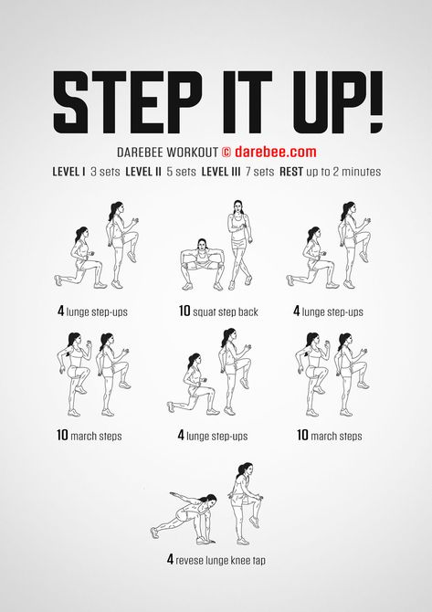 Step It Up Workout Step Ups Workout, Step Up Workout, Step Ups, Lower Body Strength, Step Aerobics, Exercise Clothing, Body Strength, Cardiovascular System, Home Fitness