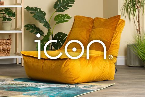 icon® Natalia Velvet Armchair Bean Bag Wellbeing Room, Garden Bean Bags, Cosy Reading Nook, Leather Bean Bag Chair, Leather Bean Bag, Faux Fur Bean Bag, Cosy Reading, Fur Bean Bag, Adult Bean Bag Chair