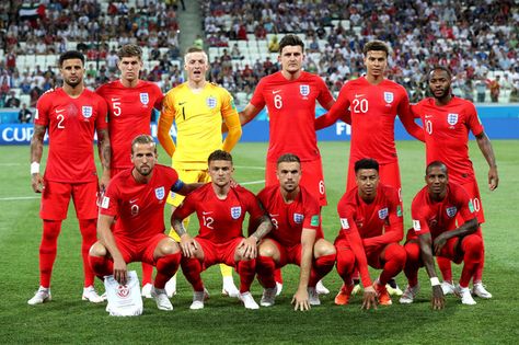 Starting Lineup/Formation: England vs Panama (Live stream) England Soccer Team, England World Cup 2018, England World Cup Squad, England World Cup, England National Football Team, Hot Rugby Players, Russia World Cup, England Fans, England National Team