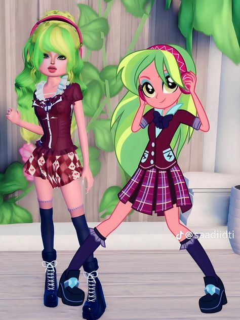 My Little Pony Dress To Impress, Dti Hacks, Equestria Girl, Fit Ideas, My Little Pony, Dress To Impress, Outfit Ideas, Quick Saves