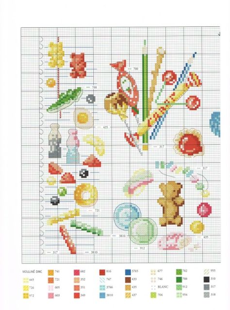 French Cross Stitch, Cross Stitch Gallery, Xstitch Patterns, Cross Stitch Kitchen, Cross Stitch Books, Mini Cross Stitch, Cross Stitch Baby, Diy Cross Stitch, Crochet Cross