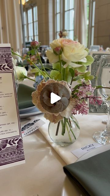 𝗳𝗹𝗼𝗿𝗮 + 𝗱𝗲𝗮𝗻 on Instagram: "To bud vase or not to bud vase, that is the question. What do you think?  • • • • 🤍 @kristinahsesh  📍 @purslaneattheboathouse  Planner: @green.house.events   #wedding #centerpiece #budvase #flowers #weddingflowers #floraldesign #love #brooklyn #brooklynbride" Wild Flowers In Bud Vases, Wildflowers In Bud Vases, Mini Floral Arrangements Bud Vases, Quicksand Bud Vases, Tiny Floral Arrangements Bud Vases, Brooklyn Bride, Button Flowers, Flower Bud, Real Flowers