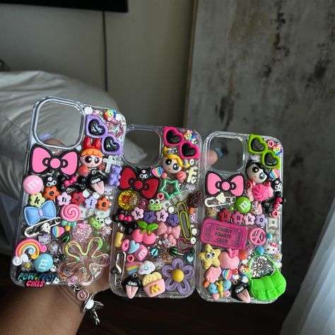 POV: YOU BOUGHT YOUR 3 LITTLE SISTERS JUNK CASES FROM ME 🩷✨ #explorepage✨ #fyp #reels #viral Junk Case Ideas, Junk Items, Bling Phone Cases Diy, Junk Case, Cute Ipad Cases, Bling Ideas, Dope Jewelry Accessories, Nintendo Switch Case, Luxury Iphone Cases