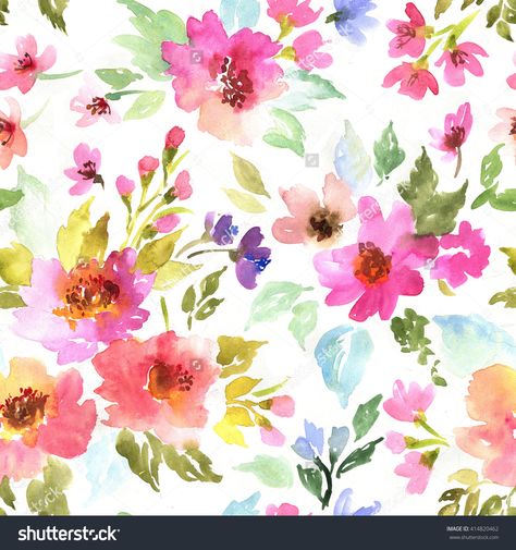 Watercolor Flower Wallpaper, Abstract Watercolor Flower, Watercolor Flowers Pattern, Spring Pattern, Large Scale Floral, Watercolor Floral Pattern, Watercolor Plants, Watercolor Wallpaper, Floral Image