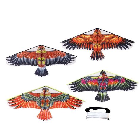 Chinese Kites, Fly Bird, Birds For Kids, Bird Kite, Kite Accessories, Kites For Kids, Stunt Kite, Eagle Bird, Flying Bird