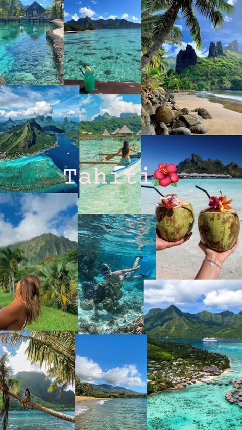 Travel Inspiration Destinations, Pretty Landscapes, Dream Travel Destinations, Round The World, Beautiful Places To Travel, Travel Goals, Tahiti, Travel Aesthetic, Travel Around The World