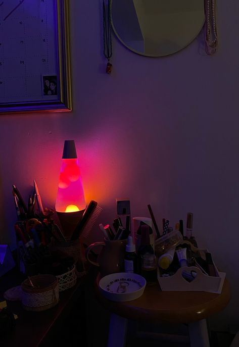 Lava Lamp Room Decor, Aesthetic Lava Lamp, Lava Lamp Room, Lava Lamp Aesthetic, Lamp Room Decor, Lamp Room, Room Aesthetics, Lava Lamps, Makeover Bedroom