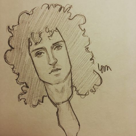 Queen Brian May, Queen Fanart, Queen Drawing, Queens Wallpaper, Queen Poster, Cute Sketches, Queen Art, Queen Freddie Mercury, John Deacon