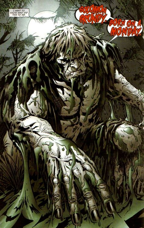 Solomon Grundy Dc, Kirk Langstrom, Man Bat, Solomon Grundy, Killer Croc, Dc Comic Books, Get Shot, Detective Comics, Dc Characters