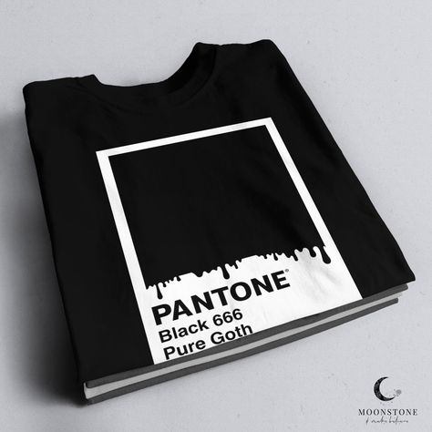 New designs incoming! Check out our new PURE GOTH products! ❤️ https://www.etsy.com/uk/listing/1688999828/pantone-black-666-pure-goth-womens-t?ref=listings_manager_grid #goth #moonstoneandmakebelieve #puregoth #t-shirt #top #fashion #emo #etsy #smallbusiness #etsystore #rockandroll #pantone #666 #black #tshirt #restingbitchface Unisex Black Emo T-shirt, Black Punk T-shirt With Front Print, Darkthrone Shirt, Goth Metal T Shirt, Washed Black Cotton T-shirt Band Merch, Insta Posts, News Design, Etsy Store, Rock And Roll