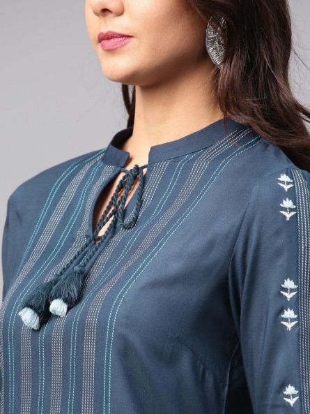 Latest kurti neckline designs for office wear – G3+ Fashion Collar Kurti Design, Dress Pattern Free, Color Kurti, Chudi Neck Designs, Suit Neck Designs, Salwar Neck Designs, Indian Kurti Designs, New Kurti Designs, Simple Kurta Designs