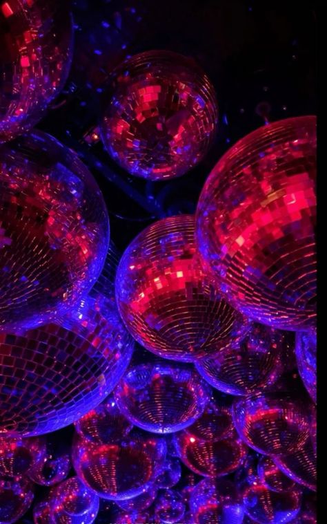 Red Disco Ball Aesthetic, Vibey Aesthetics Wallpaper, Vibey Wallpapers Aesthetic, Open Mic Aesthetic, Aesthetic Invitation Background, Disco Ball Photography, Party Wallpaper Backgrounds, Party Invitations Aesthetic, Disco Ball Background