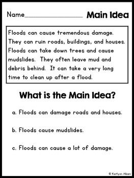 Main Idea Main Idea And Key Details 3rd Grade, Comprehension Kindergarten, Princess Lessons, Homeschool Binder, 2nd Grade Reading Comprehension, Teaching Main Idea, Main Idea Worksheet, Reading Comprehension For Kids, Reading Comprehension Kindergarten