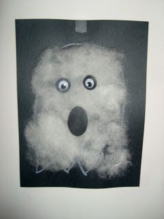 We made ghost projects for the letter G week and to celebrate Halloween. I did two different projects for the different age groups. The... Ghost Crafts Preschool, G Is For Ghost, Diy Halloween Activities, Letter G Crafts, Halloween Theme Preschool, November Preschool, Halloween Activities Preschool, Alphabet Crafts Preschool, Abc Crafts