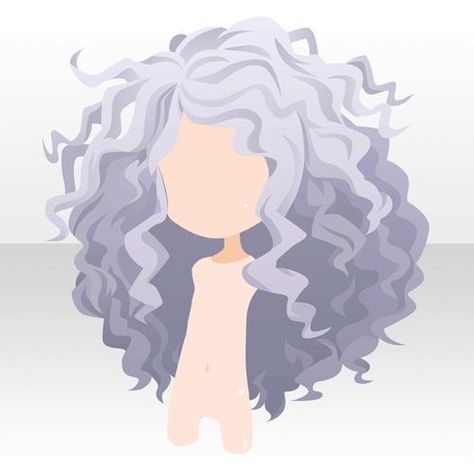 Curly Tattoo, Teacher Hair, Chibi Hair, Pelo Anime, Curly Hair Drawing, Manga Hair, Hair Sketch, Anime Accessories, Cocoppa Play