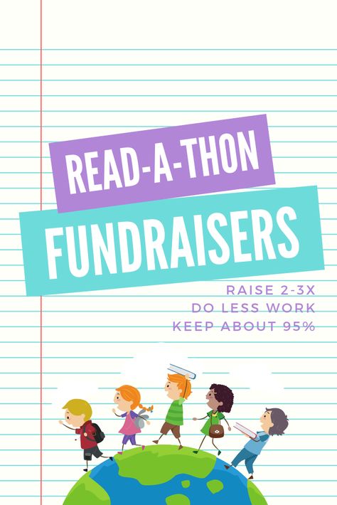 Read A Thon Ideas Schools, Read A Thon Ideas, Bike A Thon Fundraiser, Read A Thon Fundraiser, Dance A Thon Ideas School Fundraisers, School Bingo Night Fundraiser, School Fundraising Incentives, Parent Council, Library Fundraiser