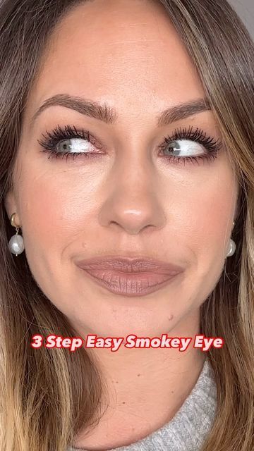 Smoky Brown Eye Makeup Tutorial, Smoky Brown Eye Makeup, Smokey Eye Steps, Daytime Smokey Eye, Easy Smokey Eye, Brown Eye Makeup Tutorial, Smokey Eye Easy, Smokey Eye Makeup Look, Smoked Eyes