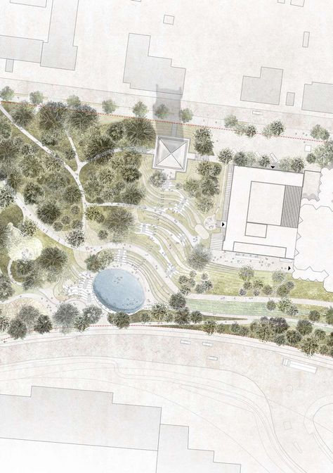 Parking Plan, Henning Larsen, Plans Architecture, Concept Diagram, Site Plans, Architecture Graphics, Landscape Design Plans, Landscape Plan, Landscape Architecture Design