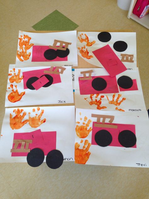 Fire Safety Fine Motor Activities, Preschool Fire Truck Craft, Fire Safty Craft Preschool, Fire Safety Crafts For Toddlers, Fire Prevention Crafts, Fire Safety Lesson Plans, Fire Truck Activities, Fire Safety Preschool Crafts, Fire Safety Lessons