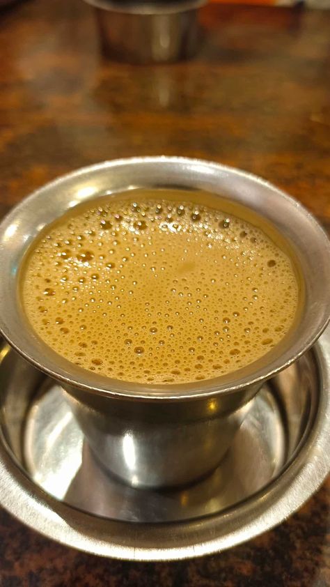 Filter Coffee Indian, South Indian Coffee, South Indian Filter Coffee, Indian Coffee, Hanuman Wallpaper, Coffee Obsession, Coffee Culture, Filter Coffee, Coffee Powder