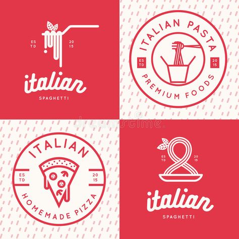 Pasta Logo, Italian Restaurant Logos, Fast Food Pizza, Italian Logo, Pizza Spaghetti, Pasta Restaurant, Pasta Brands, Fast Food Logos, Pasta Restaurants